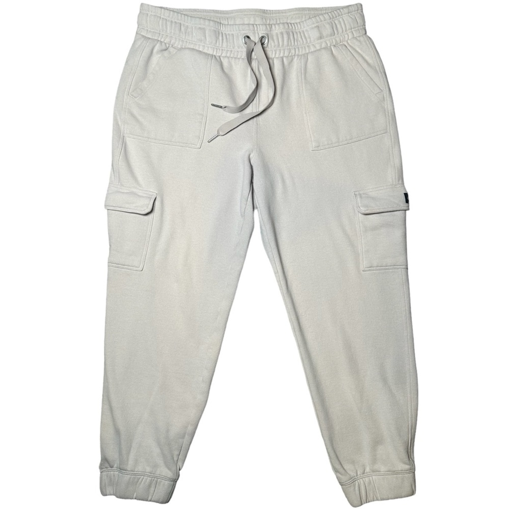 Calvin Klein Women's Tan Cargo Sweats Joggers Track Pants Athleisure Size L